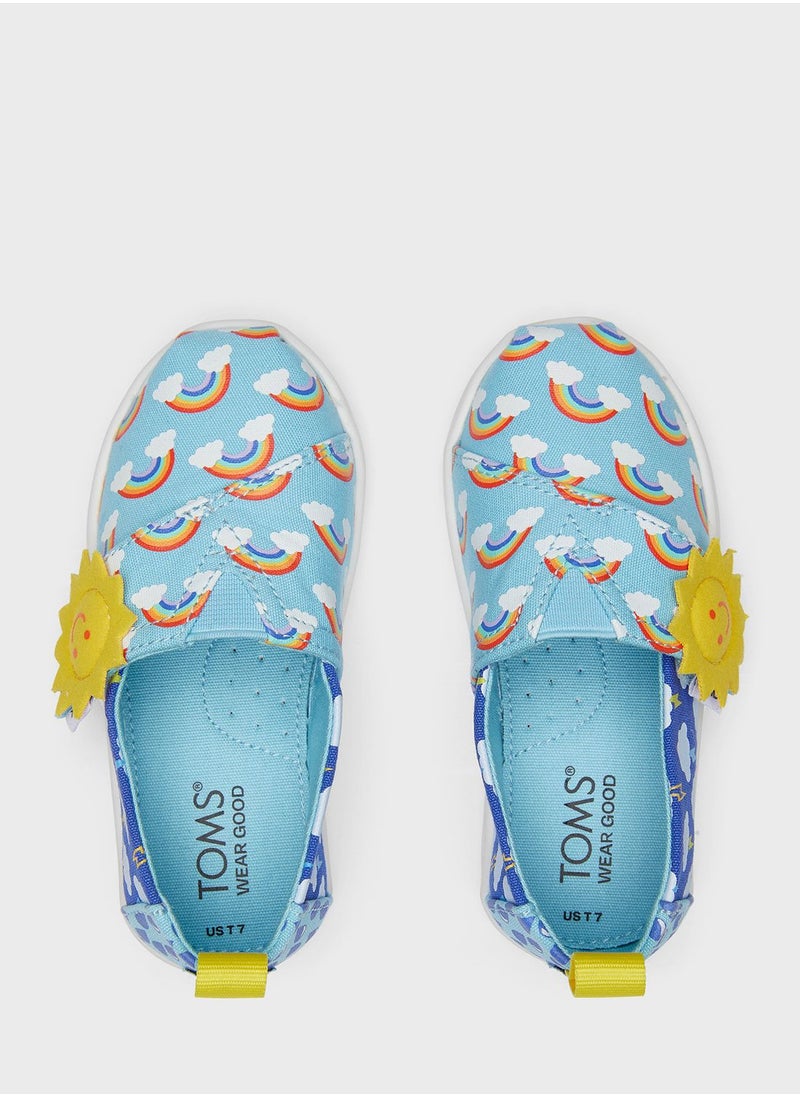 TOMS - Kids Alp Velcro Espadrille - Image 1