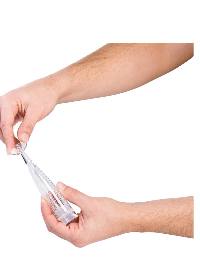 زوبا زجاجة زجاجية لتوزيع زيت الزيتون،  لزيت الطبخ والخل مع فوهة - Image 3