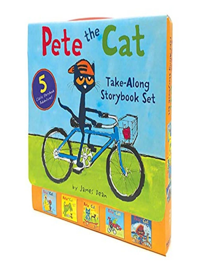BX-PETE THE CAT TAKEALONG 5 8X8 BKS