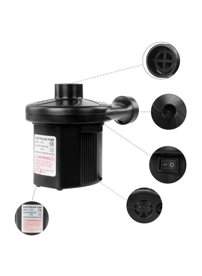 Electric Air Pump Black 12x10x8cm - Image 5