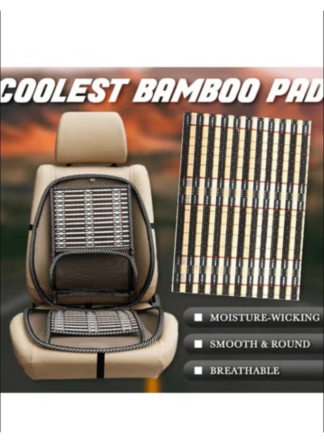 Car Seat,Car Lumbar Support,Back Support Seat Cushion with Breathable Mesh for  Car Home and Office Chair, Car Lumbar Cushion with Breathable Mesh for Back Pain and Poor Posture Fits to All Chair - Image 1