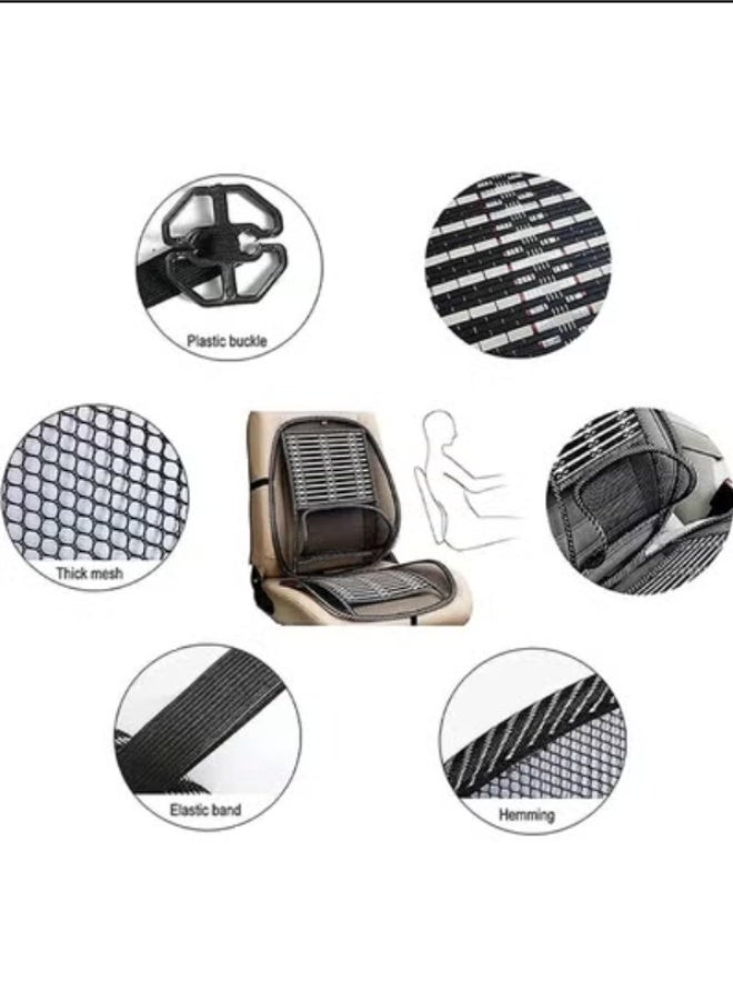 Car Seat,Car Lumbar Support,Back Support Seat Cushion with Breathable Mesh for  Car Home and Office Chair, Car Lumbar Cushion with Breathable Mesh for Back Pain and Poor Posture Fits to All Chair - Image 4