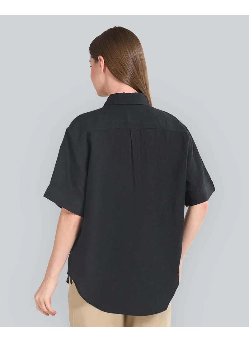 غانت Gant Linen Relaxed Ss Women’S Shirt