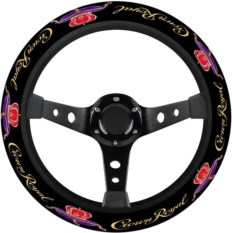 GENANY Steering Wheel Cover, Non-Slip Neoprene Wheel Grip, Breathable Driver Wheel Protector, Sweat-Absorbing Car Accessories, Gift Decor - Image 3