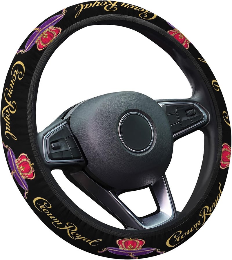 GENANY Steering Wheel Cover, Non-Slip Neoprene Wheel Grip, Breathable Driver Wheel Protector, Sweat-Absorbing Car Accessories, Gift Decor - Image 1