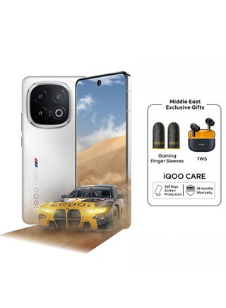 13 Dual SIM Legend White 16GB RAM 512GB 5G With Gifts iQOO Gaming Sleeves, TWS, 24 Months Warranty And 365 Days Screen Protection - Middle East Version