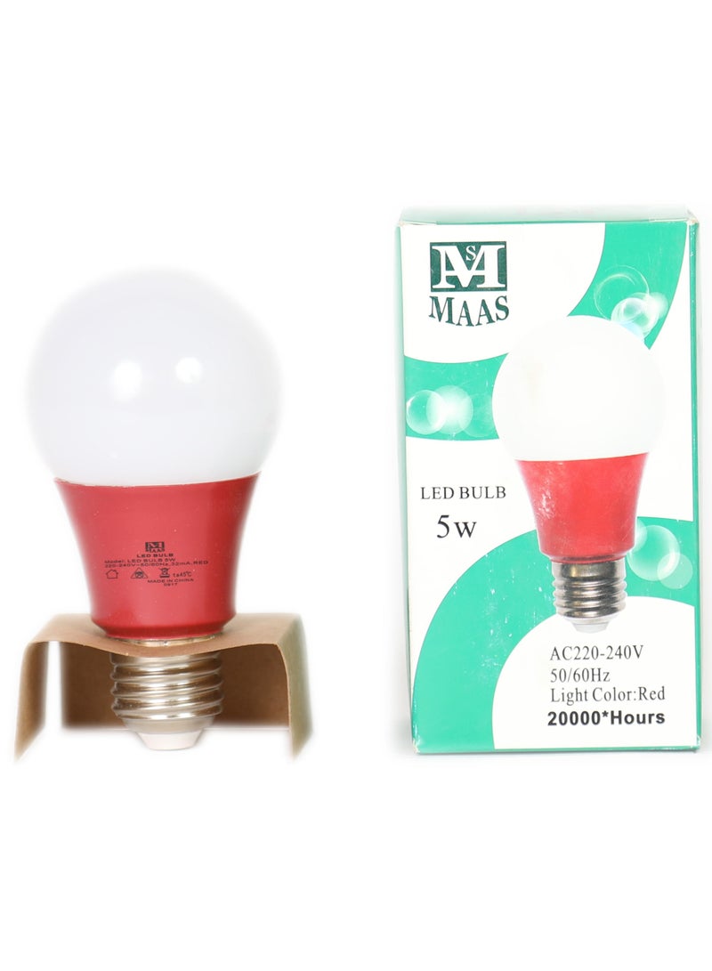 MAAS 5 Watts LED Bulb  - Image 1