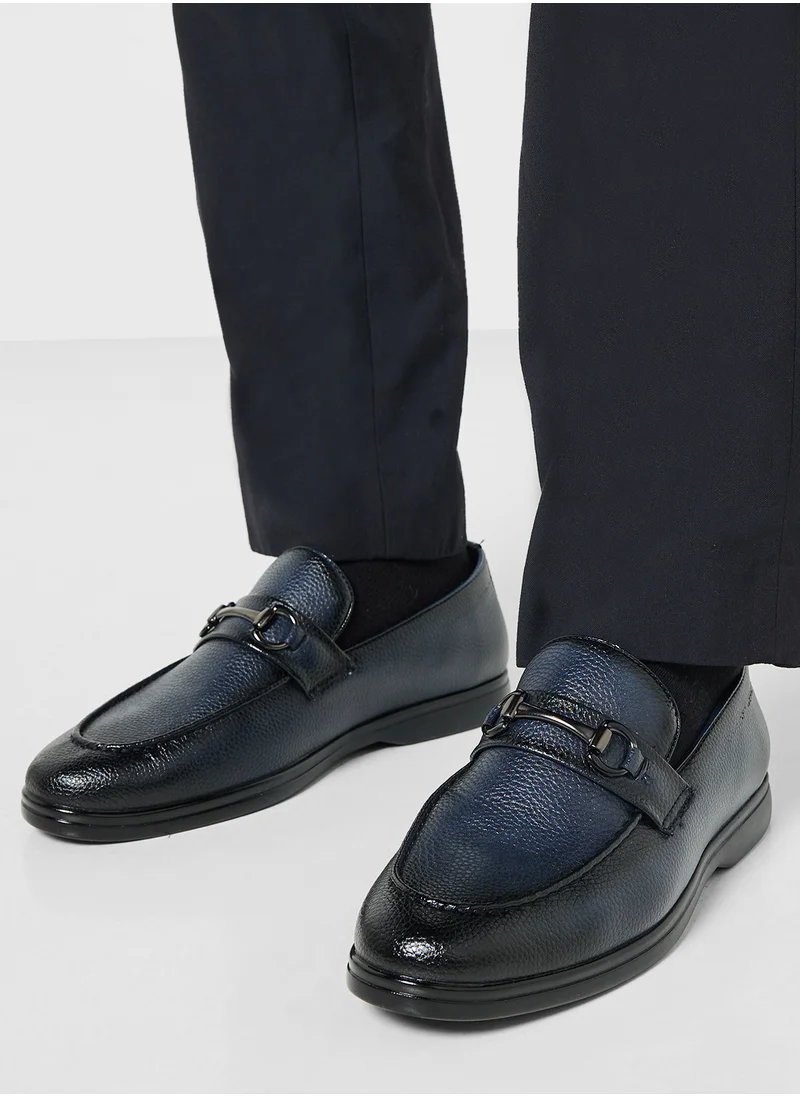 Robert Wood Faux Leather Formal Slip Ons