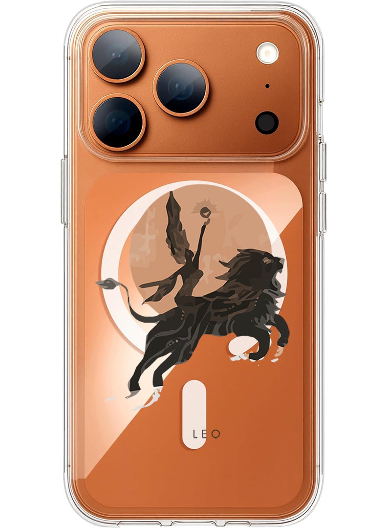 Theodor Magnetic Case for Apple iPhone 17 Pro Compatible with MagSafe Wireless Charging, Shockproof Phone Bumper Cover - Let that go BLack - Image 1