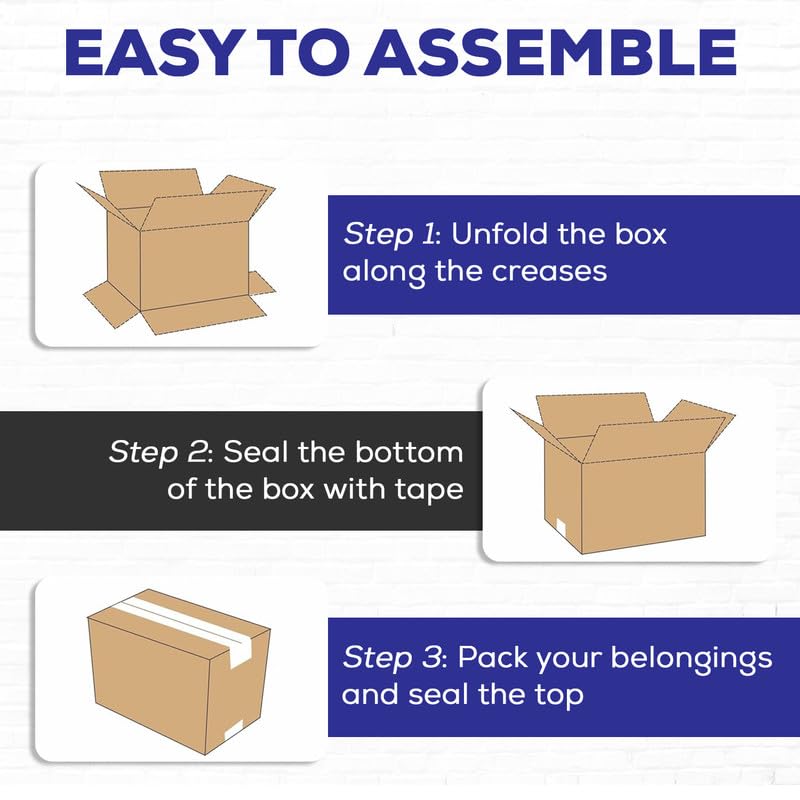 ADDANBI PACK OF 4 | 27"x14"x13" | 5ply Cardboard Boxes for Packaging | Brown Corrugated Box for | Shipping |Moving | Home Shifting | Parcel | Courier Packing box | Large Carton Box. - Image 2