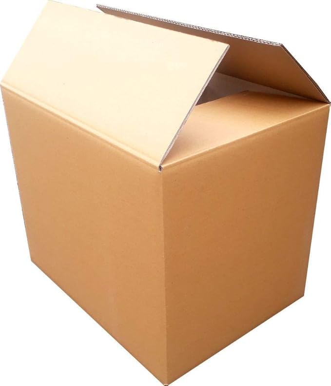 ADDANBI PACK OF 4 | 27"x14"x13" | 5ply Cardboard Boxes for Packaging | Brown Corrugated Box for | Shipping |Moving | Home Shifting | Parcel | Courier Packing box | Large Carton Box. - Image 1