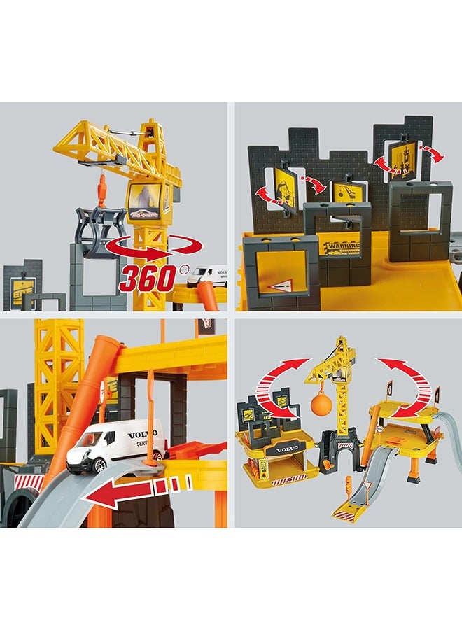 Majorette Creatix Construction + 5 Volvo Vehicles  - Image 5
