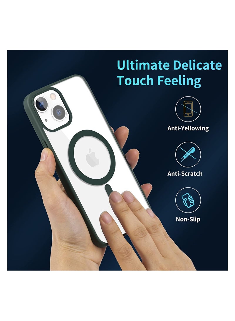 ELTRAZONE iPhone 13 pro max Case Clear Magsafe Slim Cover, Ultra-Thin Shockproof and Anti-Yellow Transparent Protective Cover - Image 4