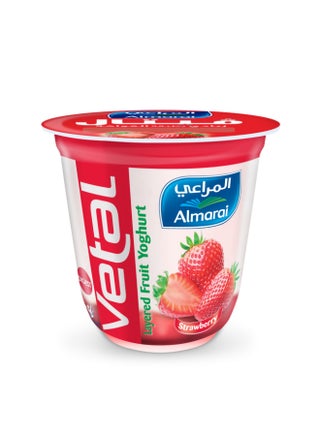 Strawberry Layered Yoghurt