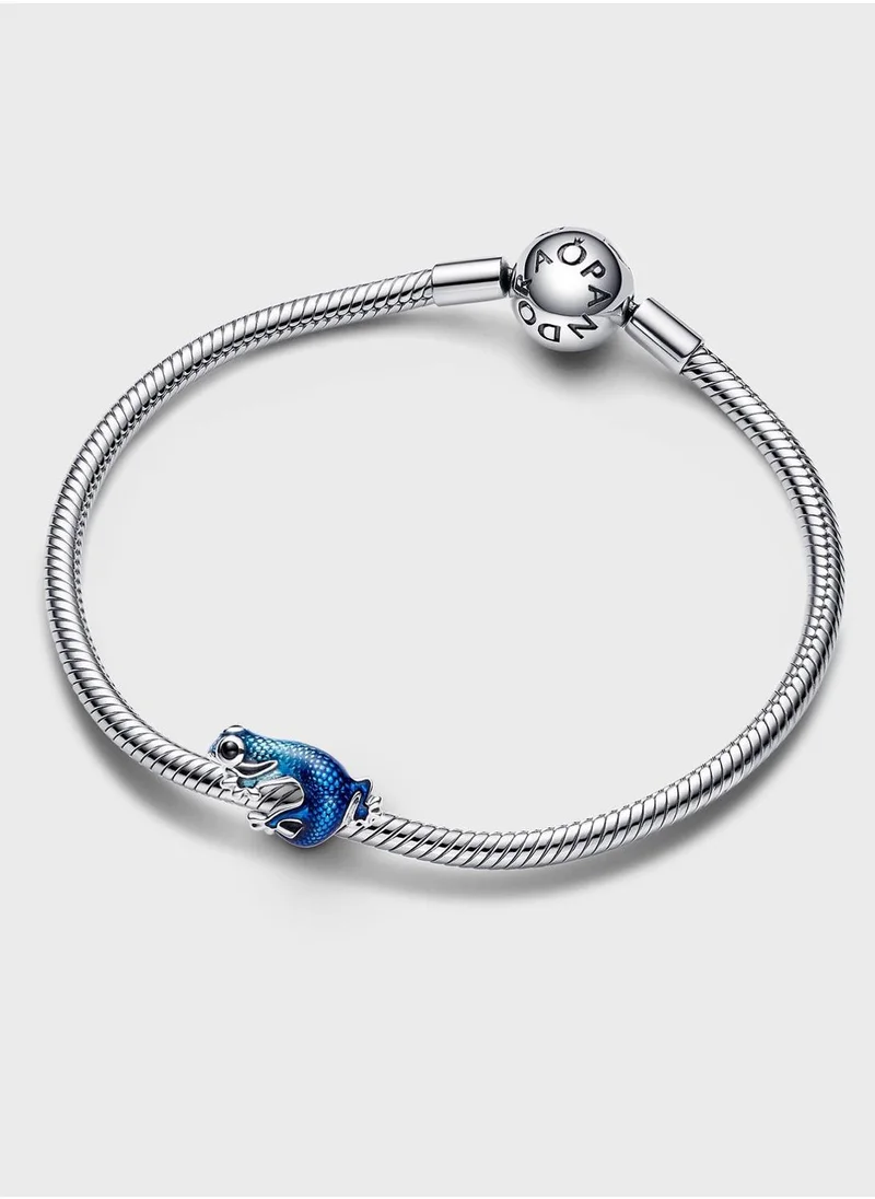 PANDORA Metallic Blue Gecko Charm