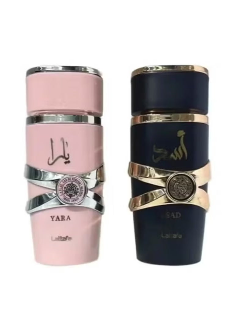 Lattafa Yara Lattafa and Asad Lattafa Eau de Parfum 100ml