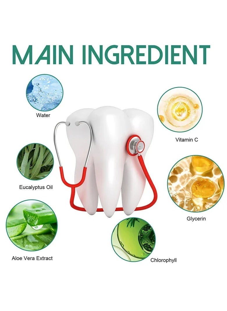 SOUTH MOON - Gum Regrowth Drops, Natural Gum Restore Liquid Drops Mouthwash,  Gentle And Safe Pain Relief Gum Treatment Gum Gel, Gum Repair Regrowth Treatment For Receding Gums, Fresh Breath - Image 1