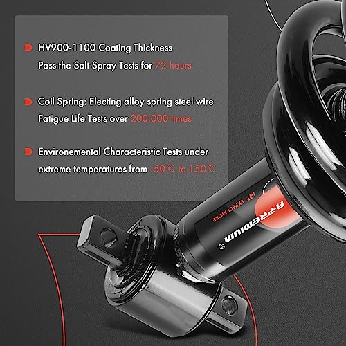 A-Premium 2x Front Strut and Coil Spring Assembly Compatible with Chevy and GMC Vehicles - [w/o 22" Wheels] - Avalance 2007-2013, Suburban 2015-2020, Tahoe 2007-2020, Yukon 2007-2020 - Image 4