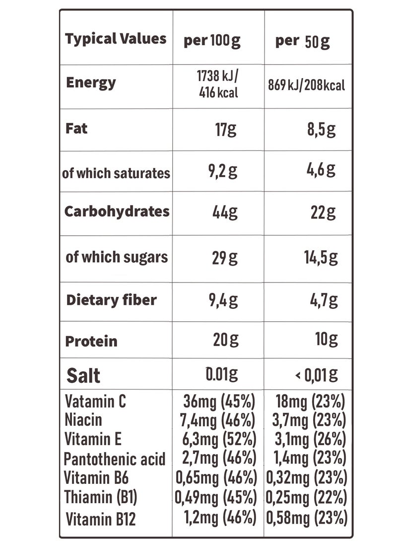 Protein bar 20% - Cocoa - (4 pieces)