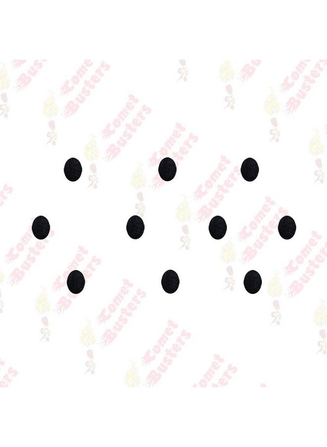 Comet Busters Handcrafted Oval Black Bindis for Women (BIN317PACK) (Pack of 5) - Image 4