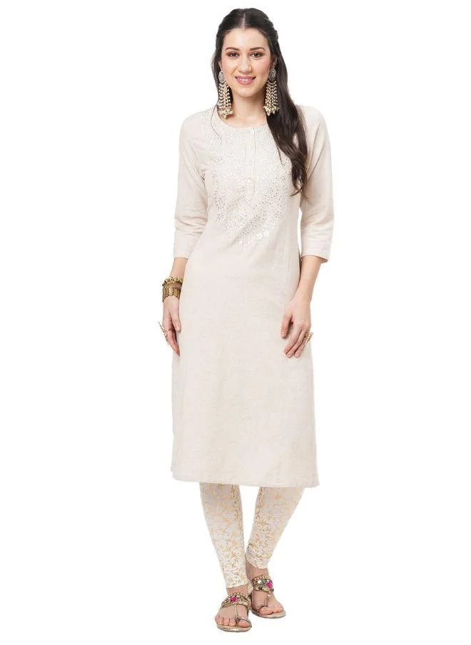 #Be Self Sequins Embroidererd Kurti