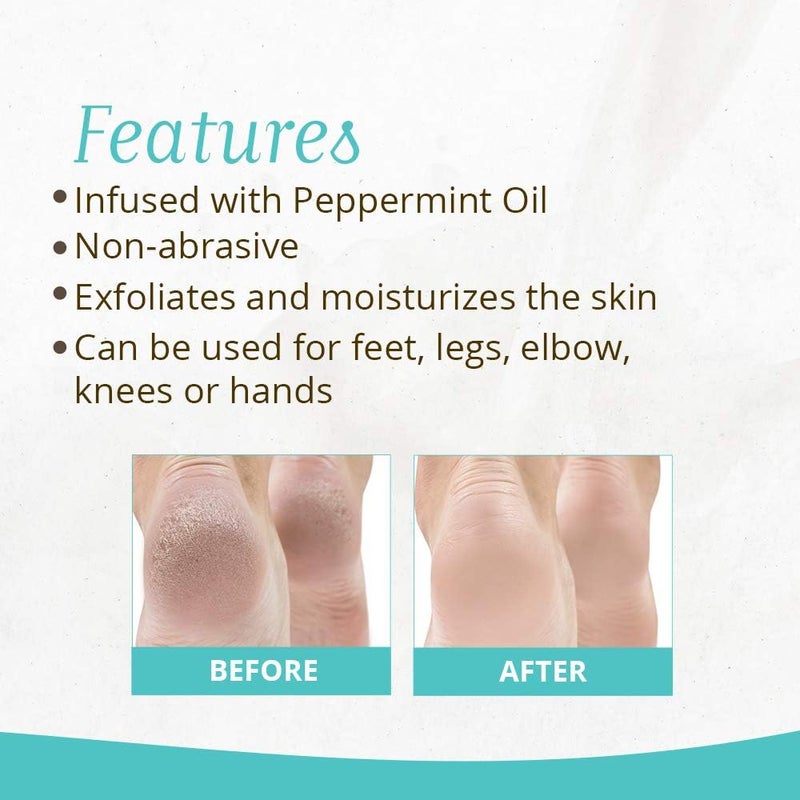 Gena Pedi Care Lotion with Peppermint Oil - 250ml Exfoliating Sloughing Lotion for Soft, Smooth Skin - Image 4