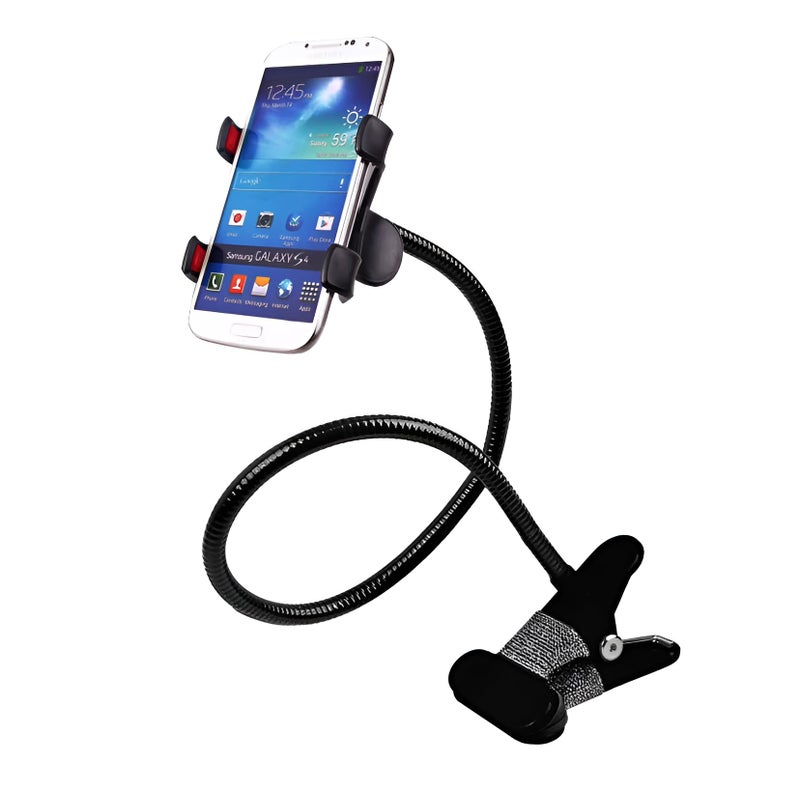 Like Star LikeStar® Flexible Long Arm Mobile Holder with Strong Metal Clip – 360° Rotating Phone Mount for Desk, Bed, Car & Table – Universal Adjustable Clamp for All Smartphones – Sturdy & Hands-Free Stand - Image 2
