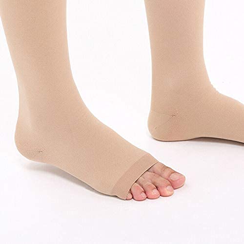 JUST RIDER Varicose Veins Pain Relief Compression Socks for Running, Sports, Fitness, Medical for both Men and Women 15-20 mmHg compression (XL) - Image 2
