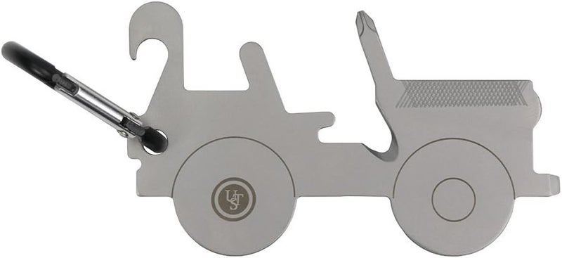 UST Tool-a-Long Multi-Tool Carabiners with Durable, Compact Stainless Steel Construction for Hiking, Kayaking, Camping, Travel and Outdoor Survival - Image 1