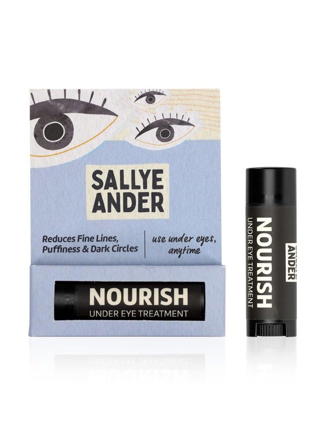 SALLYEANDER Nourish Under Eye Treatment for Dark Circles, Crow's Feet, Fine Lines, and Puffiness - Nourish, Moisturize and Gently Restore Tender Under Eye Skin. 100% Handmade hypoallergenic skincare. - Image 1
