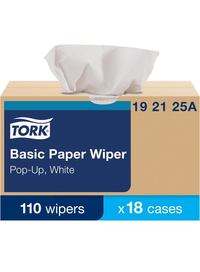 Tork Value Paper Towels White, Pop-up Box, 110 Paper Towels per Pack, 18 Packs  - Image 2