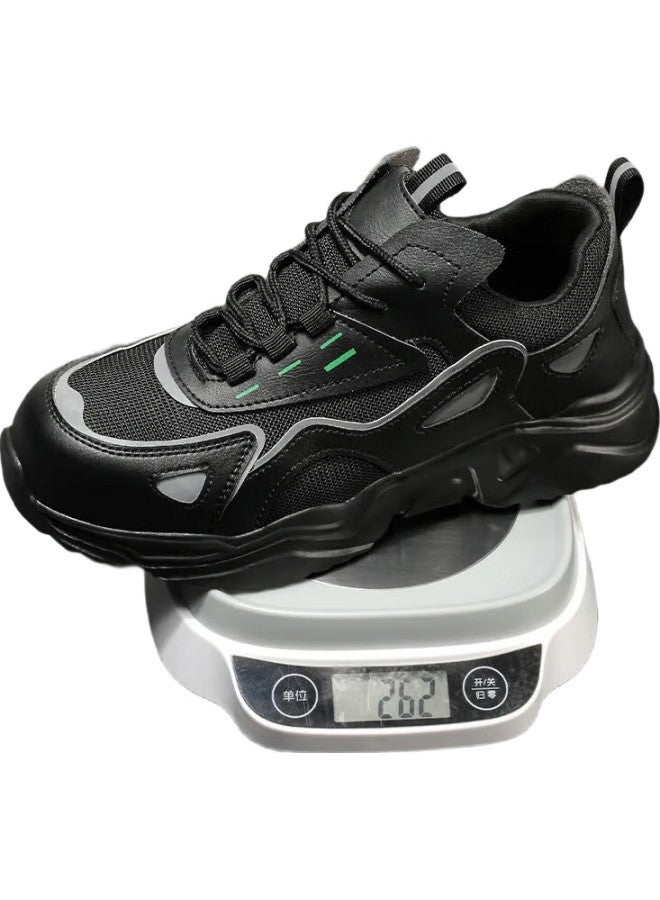 Old housekeeper Housekeeper Lady'S Lightweight Breathable Safety Shoes With Steel Toe Cap, Comfortable, Anti-Smashing, Anti-Piercing, Solid And Wear-Resistant, Size 36 - Image 2