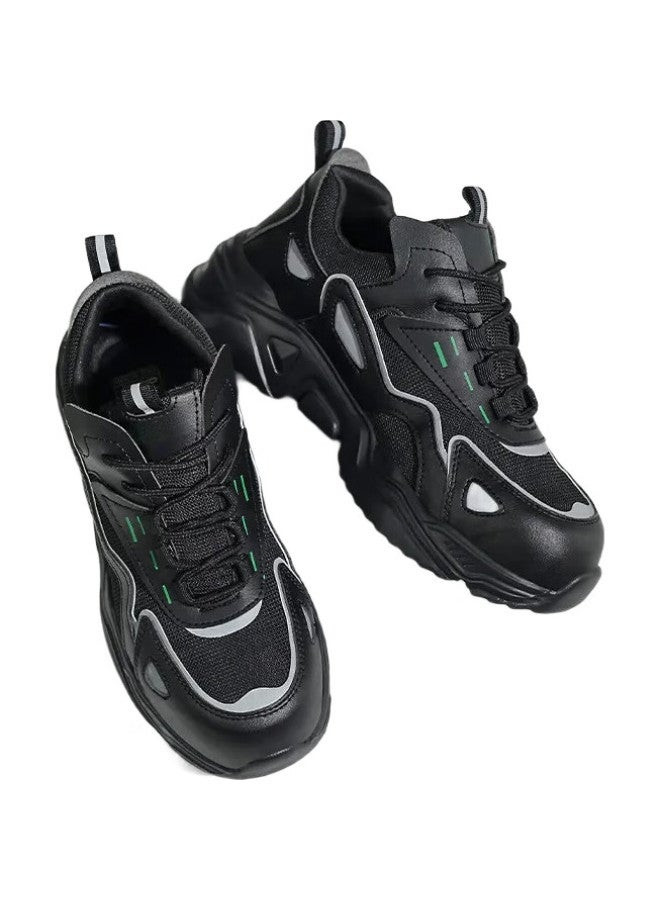 Old housekeeper Housekeeper Lady'S Lightweight Breathable Safety Shoes With Steel Toe Cap, Comfortable, Anti-Smashing, Anti-Piercing, Solid And Wear-Resistant, Size 36 - Image 3