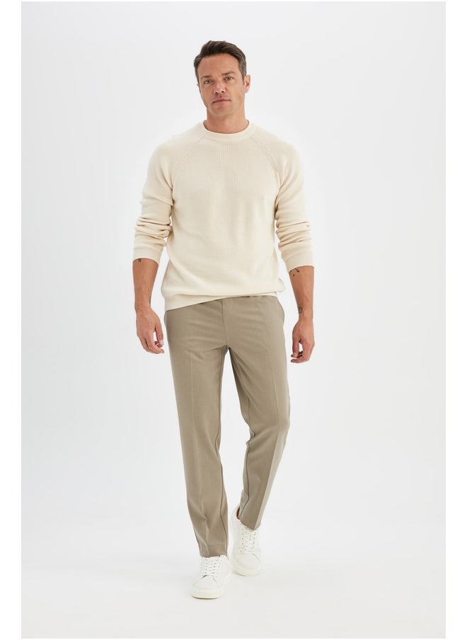 DeFacto Man Tricot Standart Fit Crew Neck Long Sleeve Pullover  - Image 3