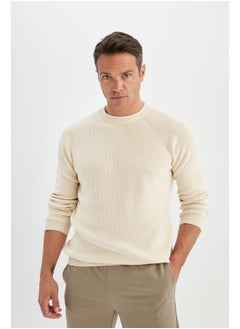 DeFacto Man Tricot Standart Fit Crew Neck Long Sleeve Pullover  - Image 2