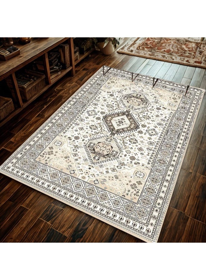 SMART HOME Ceramic carpets, excellent velvet rug, padded and soft to the touch, with beautiful 3D patterns made of high-quality materials, nano seating mattress, size 2X3 meters - Image 4