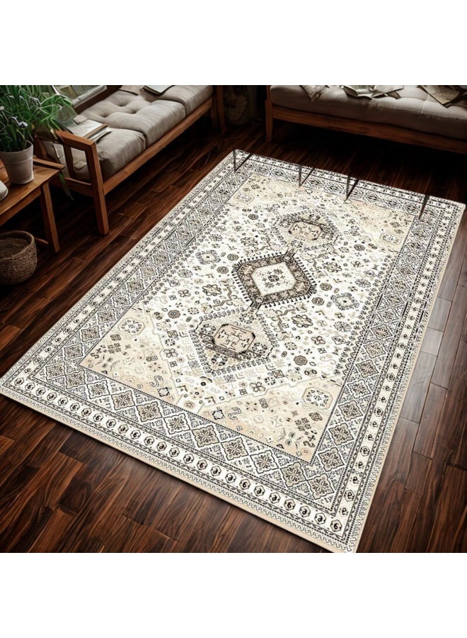 SMART HOME Ceramic carpets, excellent velvet rug, padded and soft to the touch, with beautiful 3D patterns made of high-quality materials, nano seating mattress, size 2X3 meters - Image 5