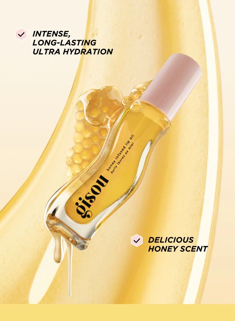 جيسو زيت الشفاه جيسو بنكهة العسل - ذهبي شفاف، 8 مل - Image 4