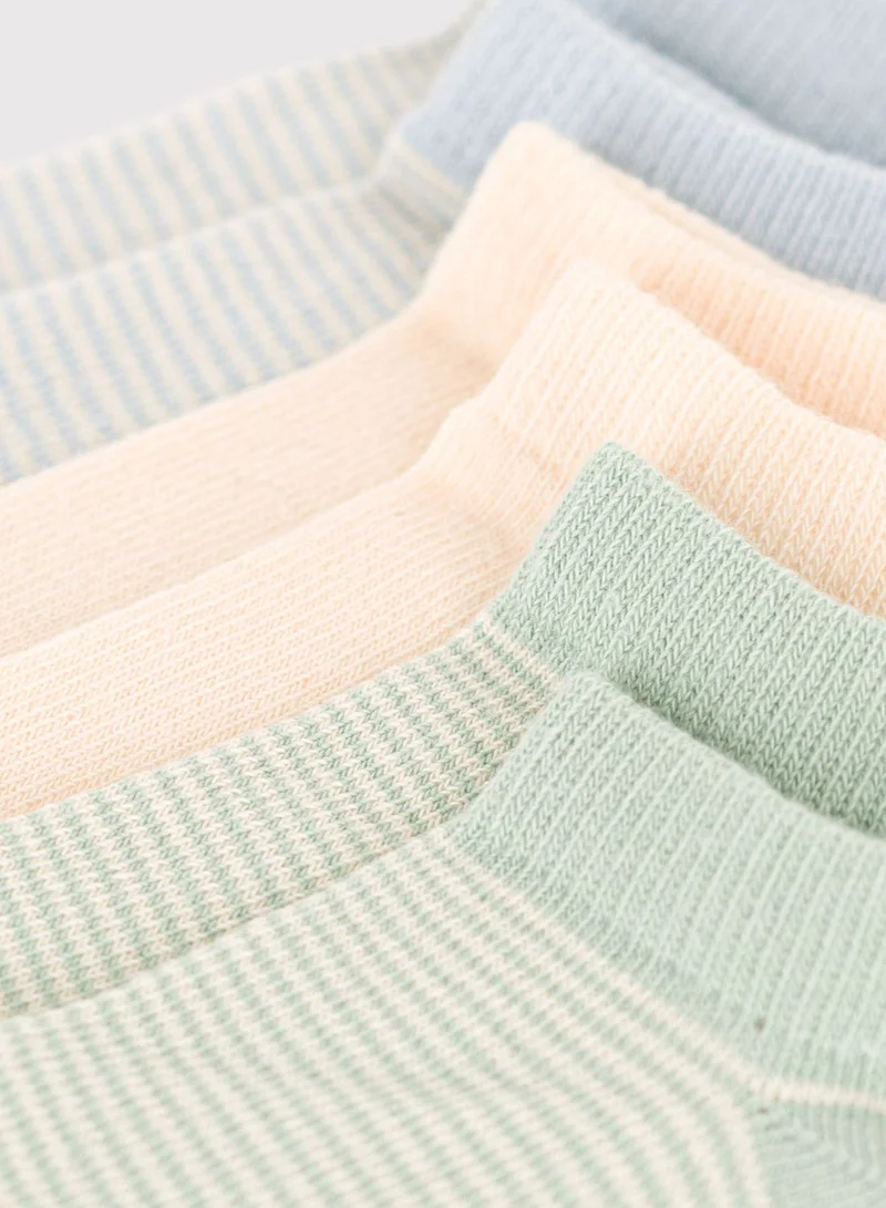 Petit Bateau Kids 3 Pack Ankle Socks