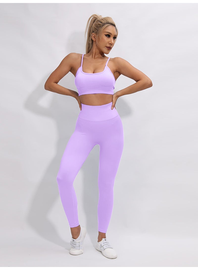 general Women's Tracksuit Seamless Yoga Set Push Up Leggings Sport Bra Gym Suit Sportswear Workout Clothing - Image 1