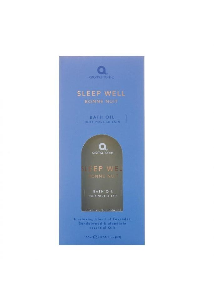 Aroma Home Sleepwell Bath Oil, 100ml  - Image 2