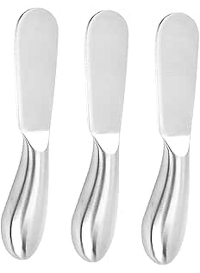 Stainless Steel Cheese And Butter Cutters 3 Pcs Set Ergonomic Hollow Handle Kitchen Utensils - Image 1