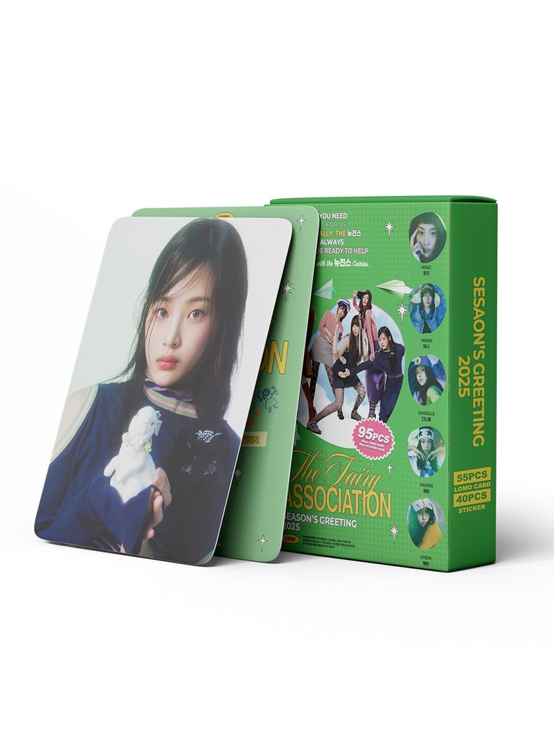 95Pcs NEWJEANS LOMO Cards NJZ 2025 The faily FANCLUB ASSOCIATION ALbum PhotoCards 2025 K-pop NEW JEANS Supernatural Collectors Poster - Image 3