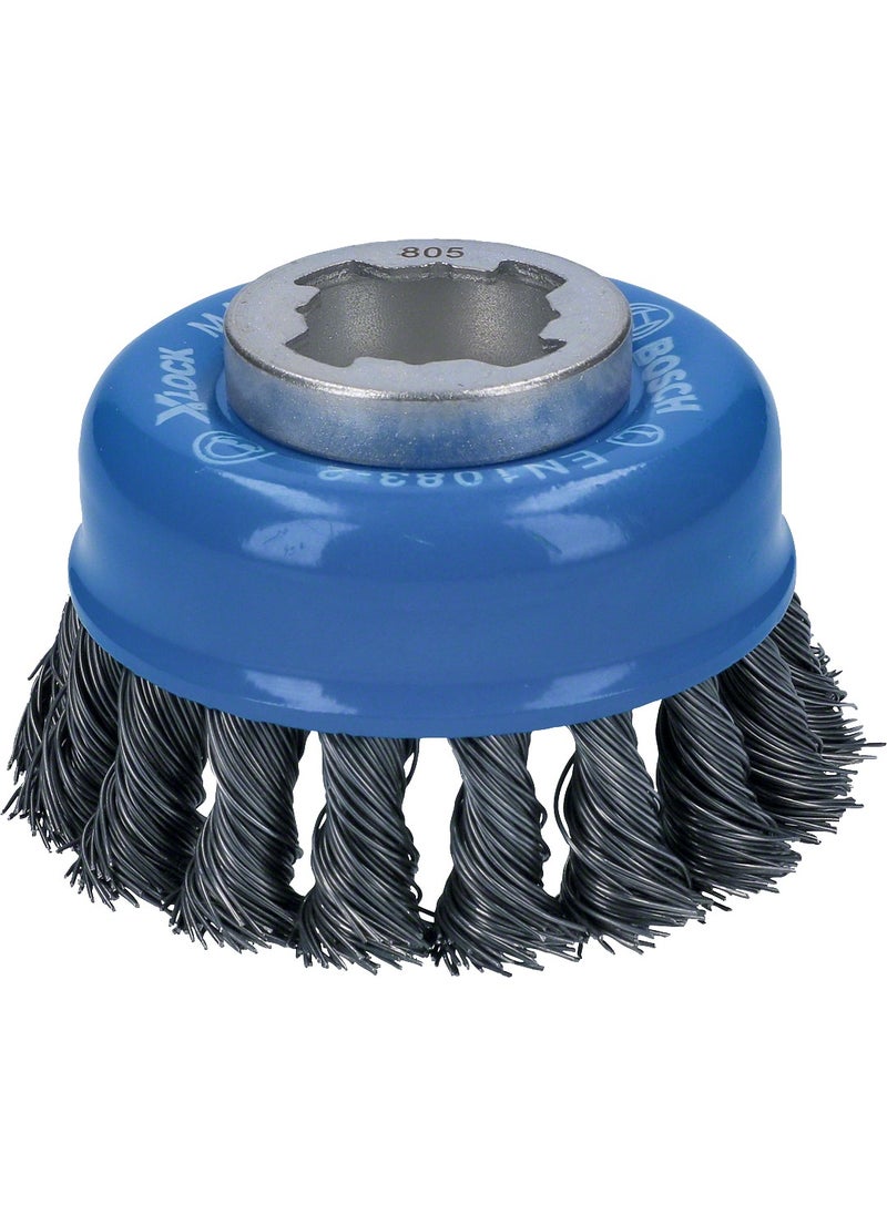 Strongart - Bosch - X-Lock - Heavy Series Twisted Wire Brush for Metal 75*0.5 mm - Image 1