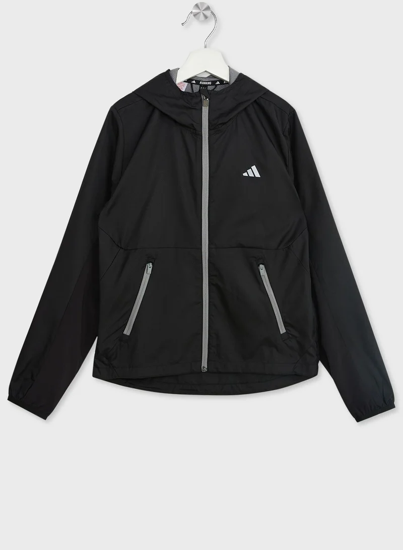 adidas جاكيت مقاوم للرياح
