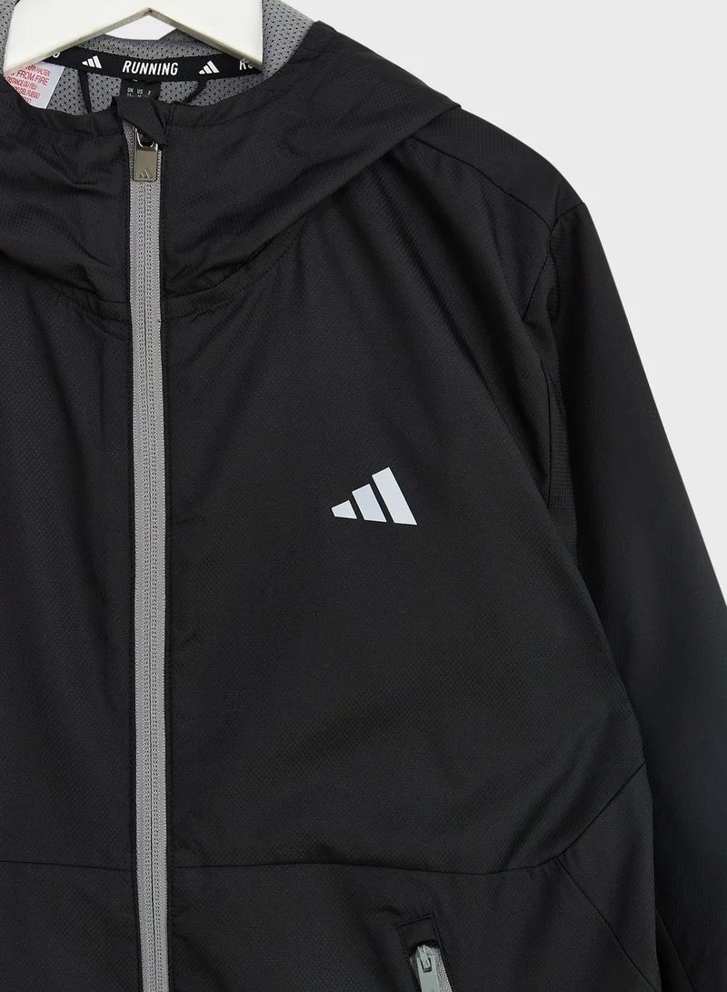 adidas جاكيت مقاوم للرياح