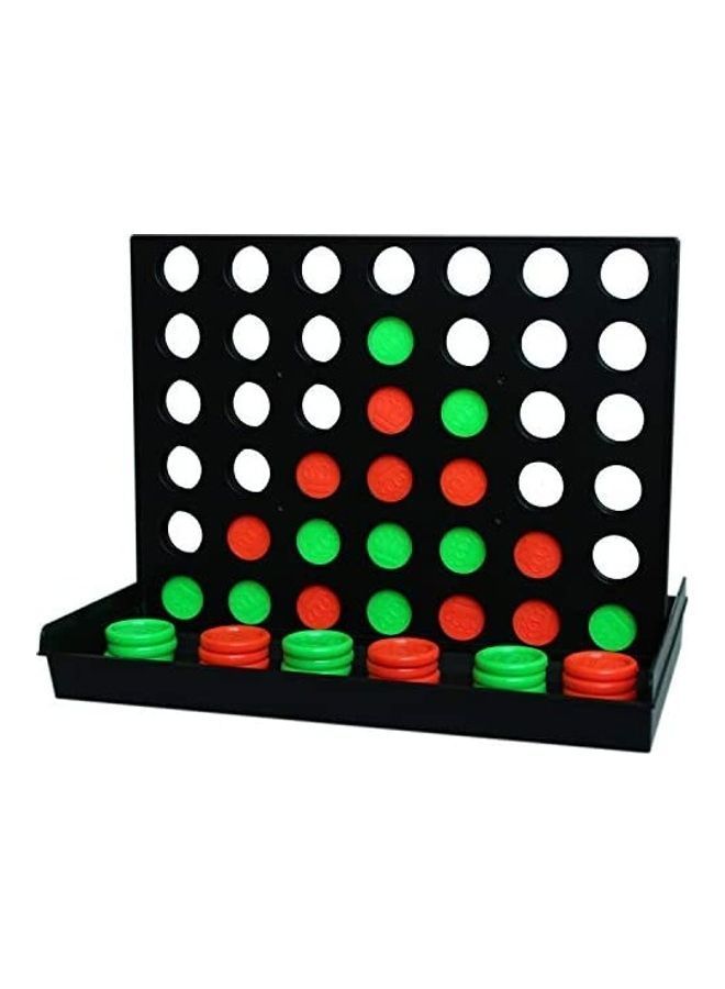 NIBEMINENT A Row Classic Family Puzzel Game Line Up 4 Board Easy To Set - Image 1