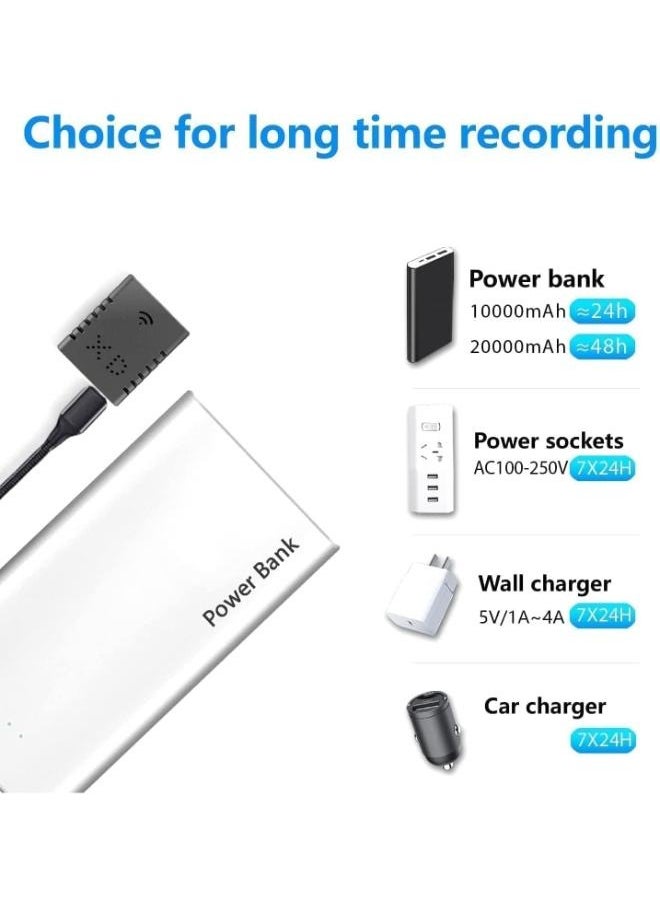 Generic - 1080P Mini Wireless Wifi Spy Camera Portable HD Security Camera with Night Vision Motion Detection Cloud Storage Remote Viewing for Security with iOS Android Phone APP - Image 1