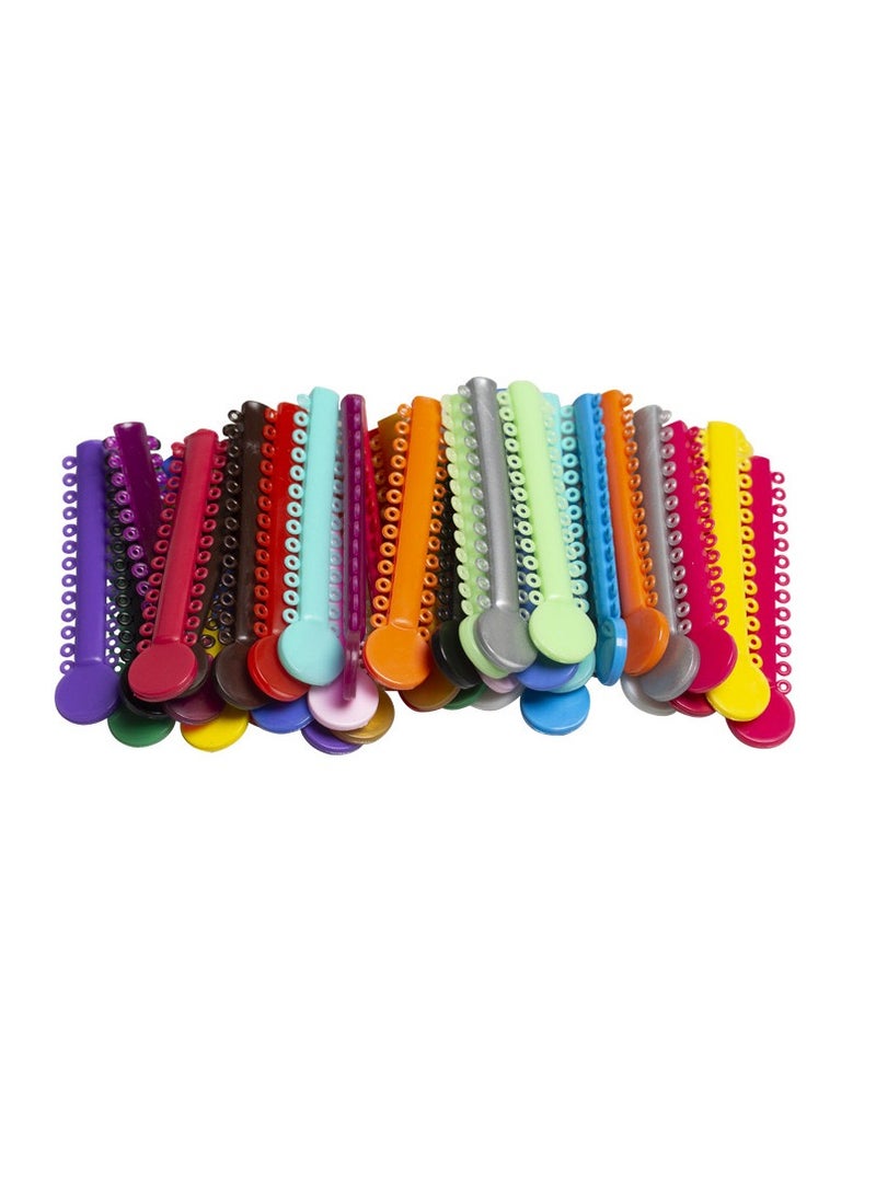Beauenty 40 High-Elastic Straps With Rubber Braces Multicolour 10x1x9cm  - Image 2