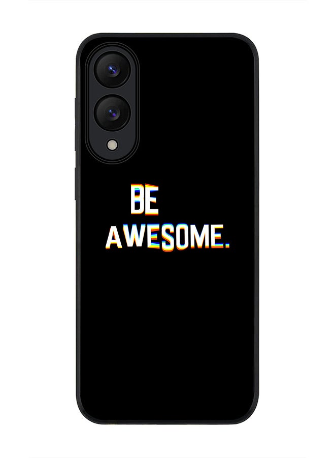 Stylizedd For Samsung Galaxy S25 Edge Case,Slim fit Camera Protection, Shockproof Thin Phone cover  - Be awesome